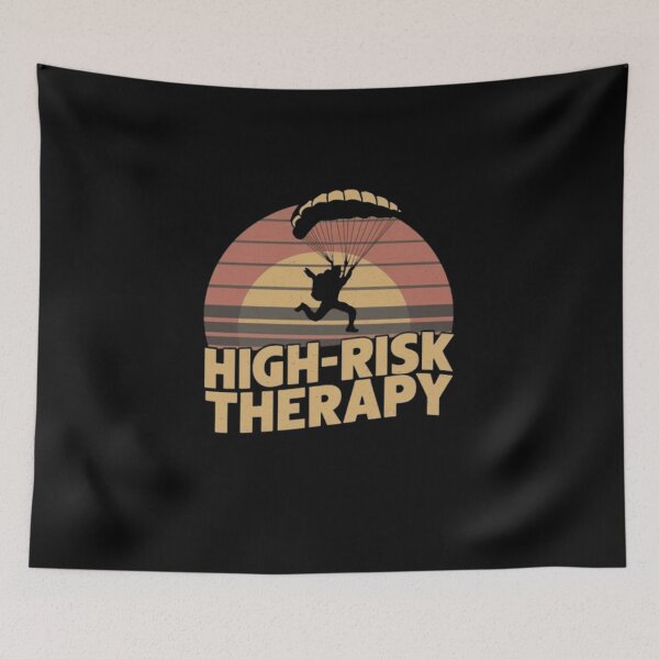 Item preview, High-risk therapy skydiving designed and sold by HeadTurningArt.