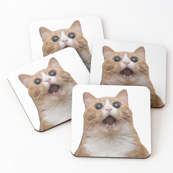 Item preview, Surprised cat designed and sold by mando24895.