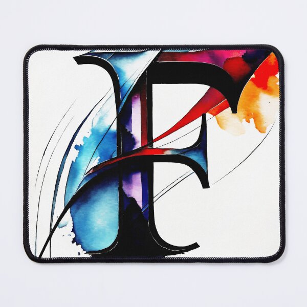Item preview, Alphabet artistic painting Letter F designed and sold by dkl4u.
