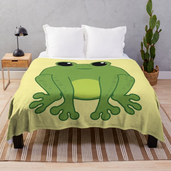 Item preview, Funny green cartoon cute thick frog designed and sold by NataliaVVV.