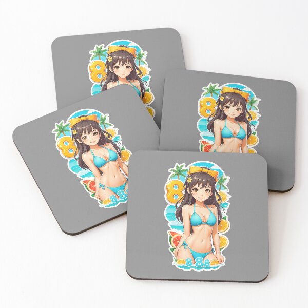 Item preview, Verano hermosa chica anime 888. designed and sold by Giulivo Store Graphic.