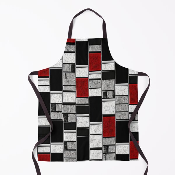 Artikelvorschau, Fantasiemuster Geometrik Kästen schwarz weiß grau entworfen und verkauft von G-M-Designs.