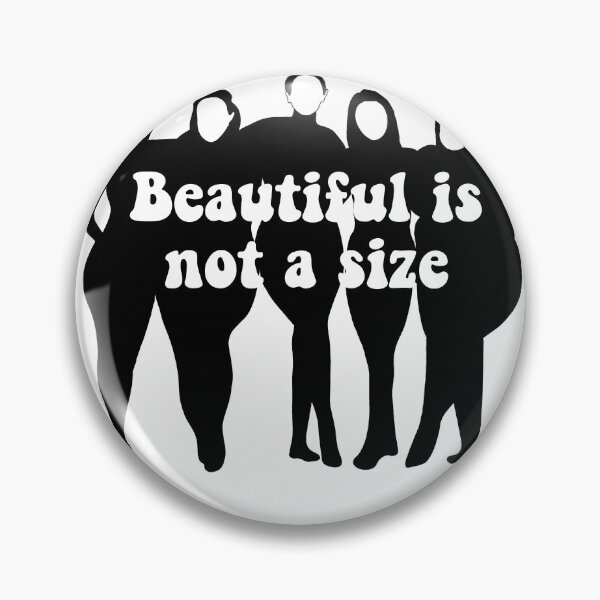 Item preview, Beautiful is not a size Vinyl  designed and sold by Avaaxa.
