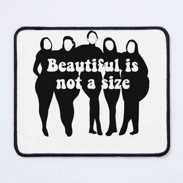 Item preview, Beautiful is not a size Vinyl  designed and sold by Avaaxa.
