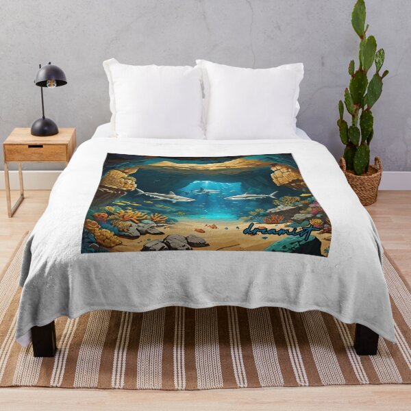 Item preview, Cave of sharks  designed and sold by DreamistStore.