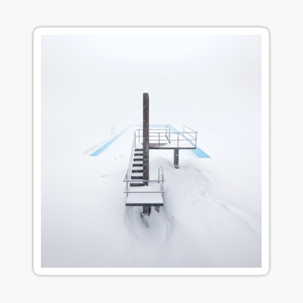 Item preview, Empty pool in winter designed and sold by Blindsp0t.
