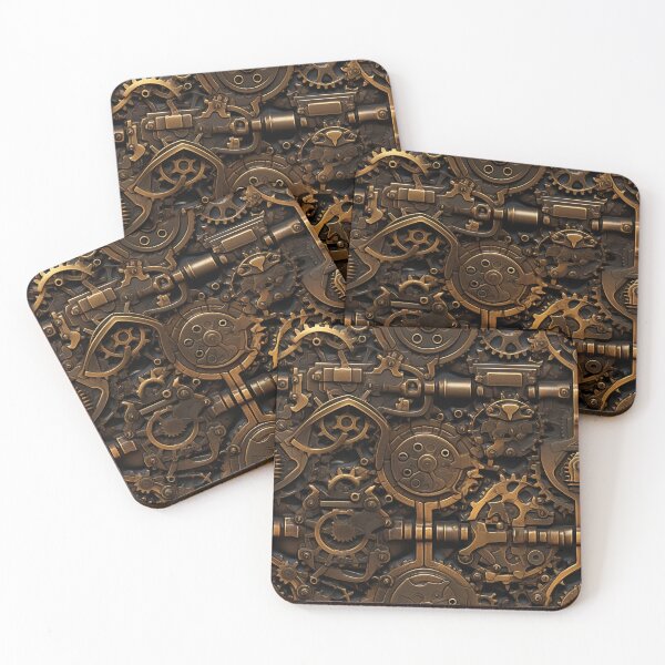 Item preview, Metal Mechanism Industrial Wall Decor designed and sold by Magnuna.