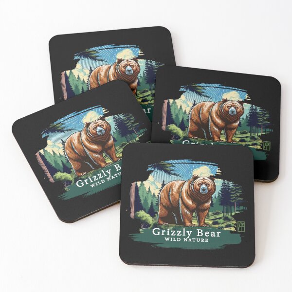 Item preview, Grizzly Bear - WILD NATURE - GRIZZLY -1 designed and sold by ArtProjectShop.
