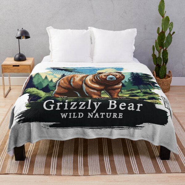 Item preview, Grizzly Bear - WILD NATURE - GRIZZLY -2 designed and sold by ArtProjectShop.