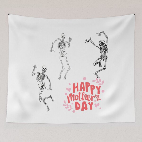Item preview, Happy Mother's Day - Dancing Skeleton Moms designed and sold by LuxTeesNThings.