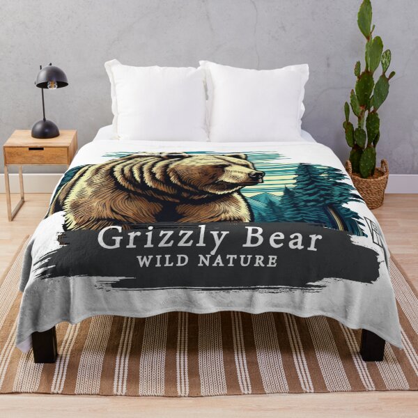 Item preview, Grizzly Bear - WILD NATURE - GRIZZLY -4 designed and sold by ArtProjectShop.