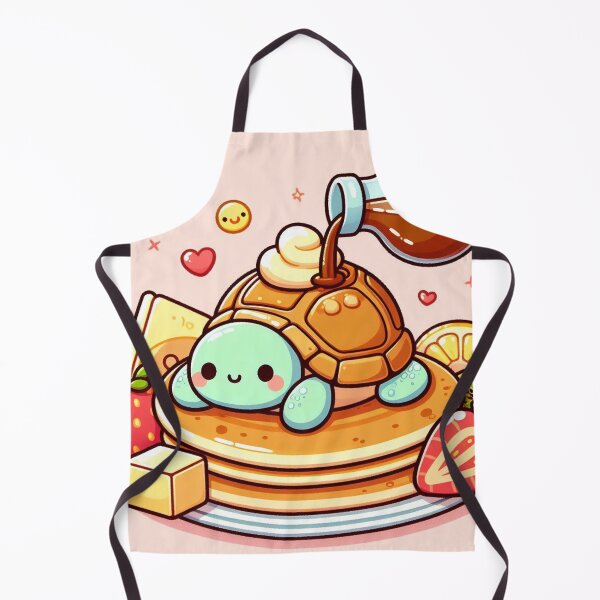 Item preview, kawaii pancake tortoise with syrup being poured ontop designed and sold by SaraDatCool.