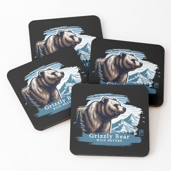 Item preview, Grizzly Bear - WILD NATURE - GRIZZLY -5 designed and sold by ArtProjectShop.