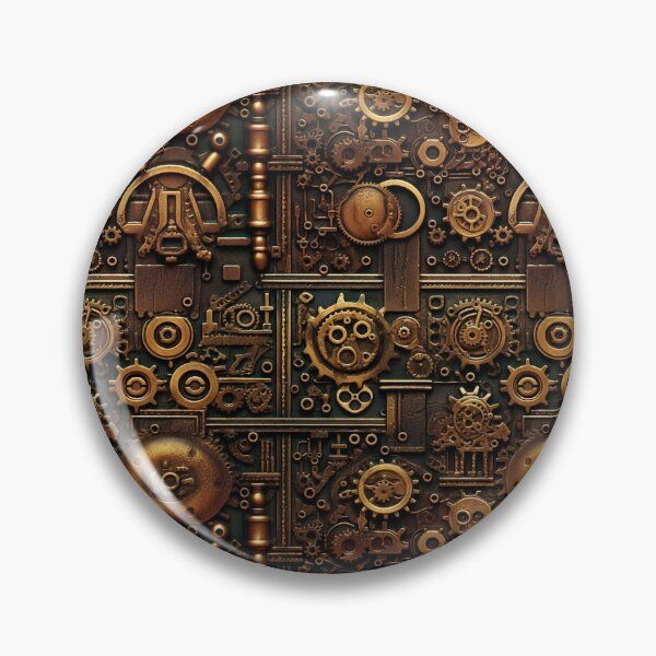 Item preview, Metal Mechanism Industrial Wall Decor designed and sold by Magnuna.