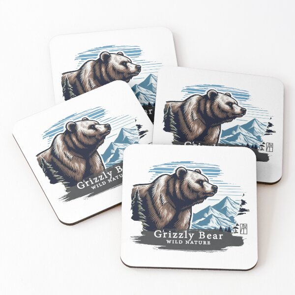 Item preview, Grizzly Bear - WILD NATURE - GRIZZLY -6 designed and sold by ArtProjectShop.