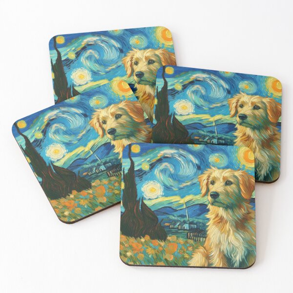 Artikelvorschau, Vincent van gogh dog entworfen und verkauft von tipitoes.