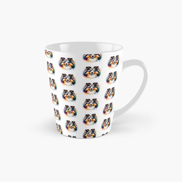 Item preview, Watercolor Shetland Sheepdog Wearing Sunglasses designed and sold by TheAnimalZ00.