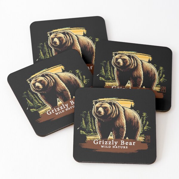 Item preview, Grizzly Bear - WILD NATURE - GRIZZLY -9 designed and sold by ArtProjectShop.