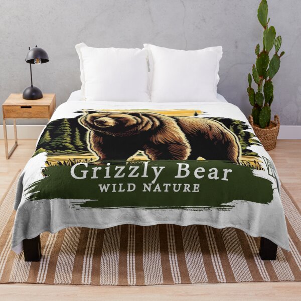 Item preview, Grizzly Bear - WILD NATURE - GRIZZLY -10 designed and sold by ArtProjectShop.