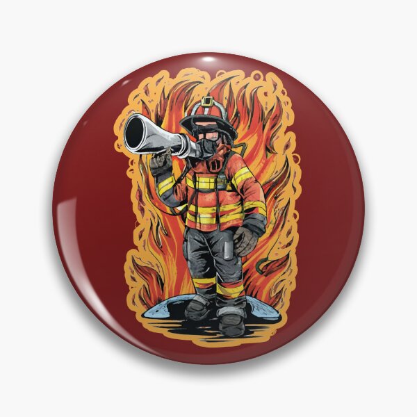 Item preview, Firefighter on fire designed and sold by SidTastic .