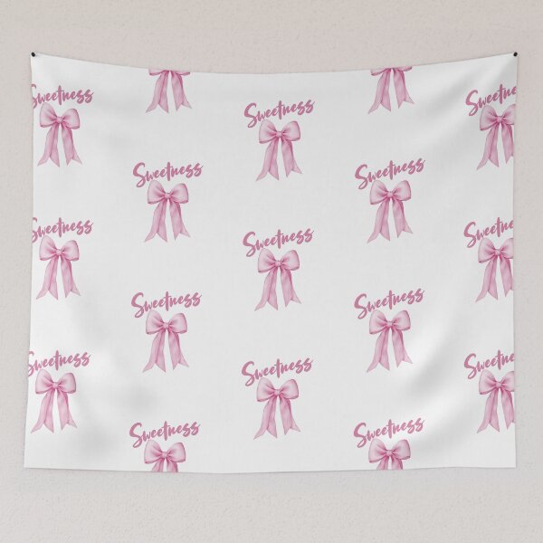 Item preview, Coquette Pink Bow 'Sweetness' designed and sold by DeeMiloCreative.