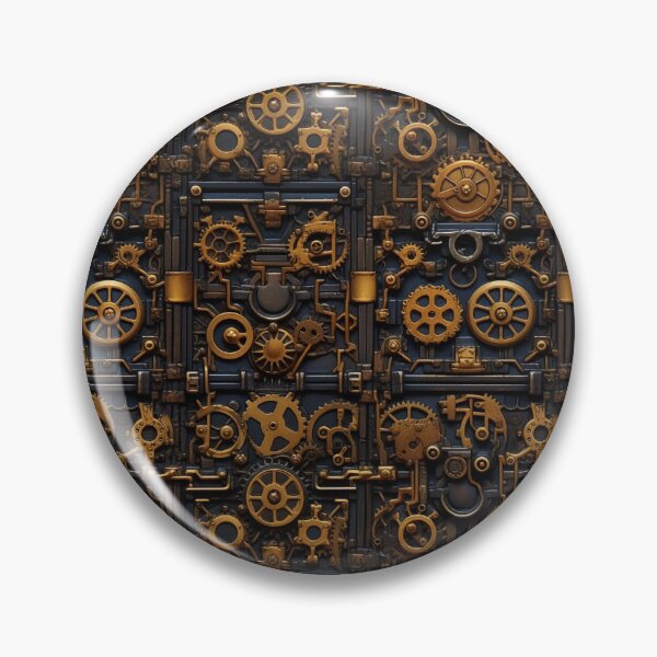 Item preview, Metal Mechanism Industrial Wall Decor designed and sold by Magnuna.