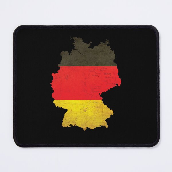 Item preview, Germany - country border in national flag designed and sold by Mohja-Design.