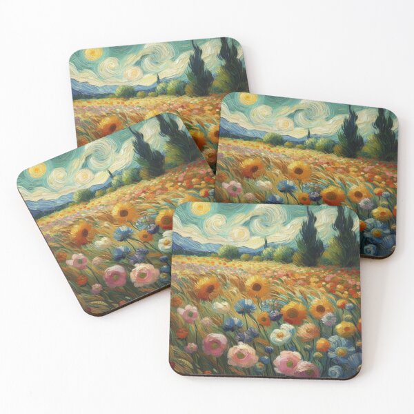 Artikelvorschau, Floral Vincent Van Gogh entworfen und verkauft von tipitoes.