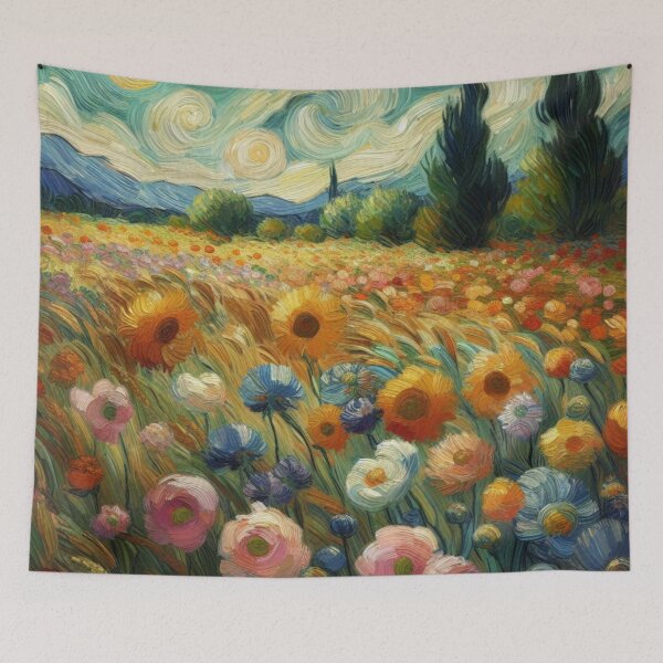 Artikelvorschau, Floral Vincent Van Gogh entworfen und verkauft von tipitoes.
