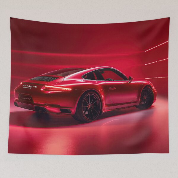 Item preview, Porsche 911 Crimson Carrera designed and sold by OwnByCats.