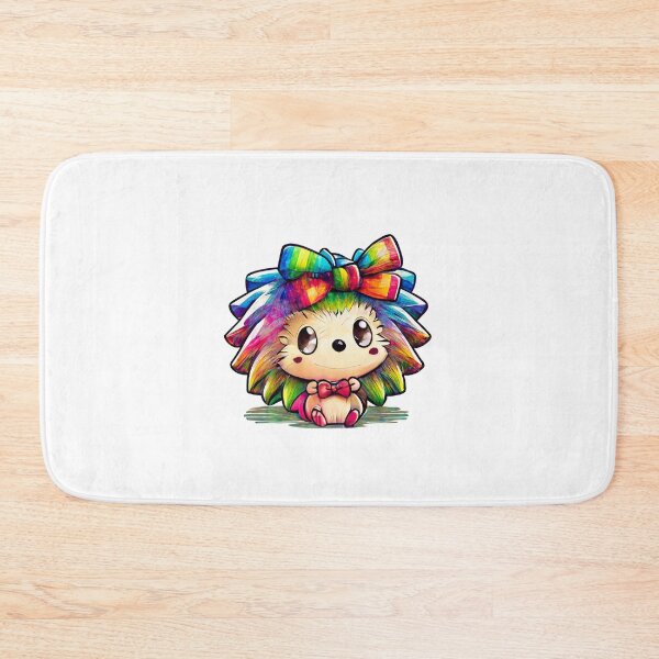 Item preview, Kawaii Baby Rainbow Hedgehog  designed and sold by KawaiiArtStyle.