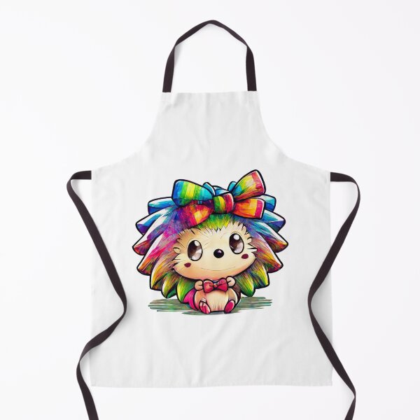 Item preview, Kawaii Baby Rainbow Hedgehog designed and sold by KawaiiArtStyle.