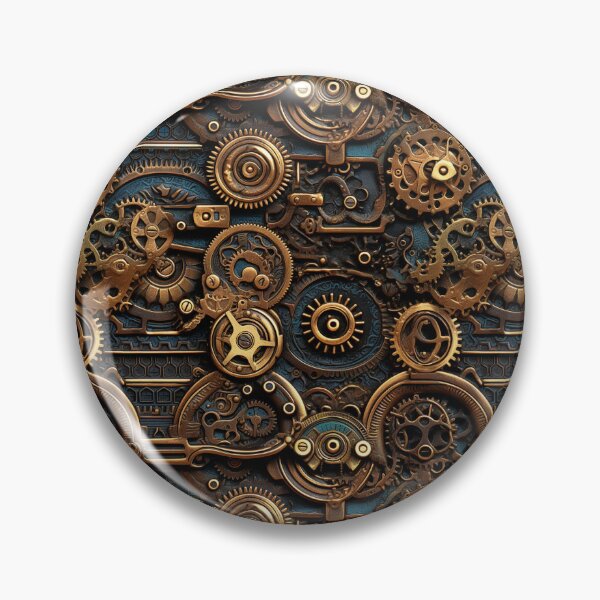 Item preview, Metal Mechanism Industrial Wall Decor designed and sold by Magnuna.