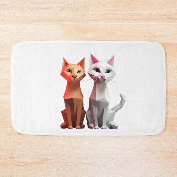 Item preview, Low Poly Kitties designed and sold by RENcraft.