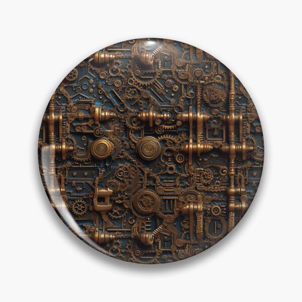Item preview, Metal Mechanism Industrial Wall Decor designed and sold by Magnuna.