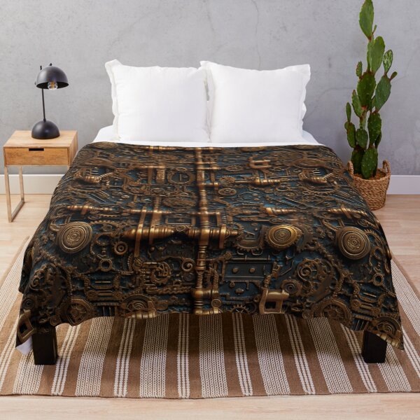 Item preview, Metal Mechanism Industrial Wall Decor designed and sold by Magnuna.