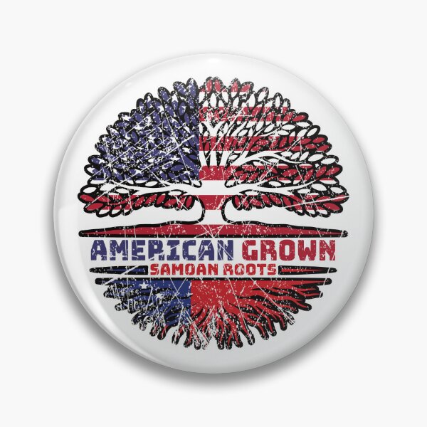 Item preview, Samoa Samoan US American USA United States Tree Roots Flag designed and sold by FlagX.