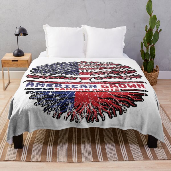 Item preview, Samoa Samoan US American USA United States Tree Roots Flag designed and sold by FlagX.