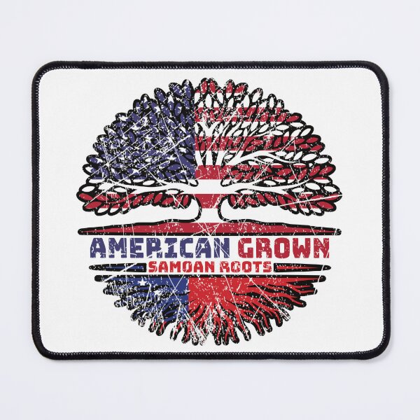 Item preview, Samoa Samoan US American USA United States Tree Roots Flag designed and sold by FlagX.