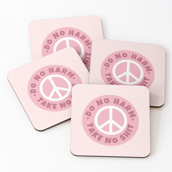 Item preview, Do no harm Take no shit designed and sold by PeachyLitchi.