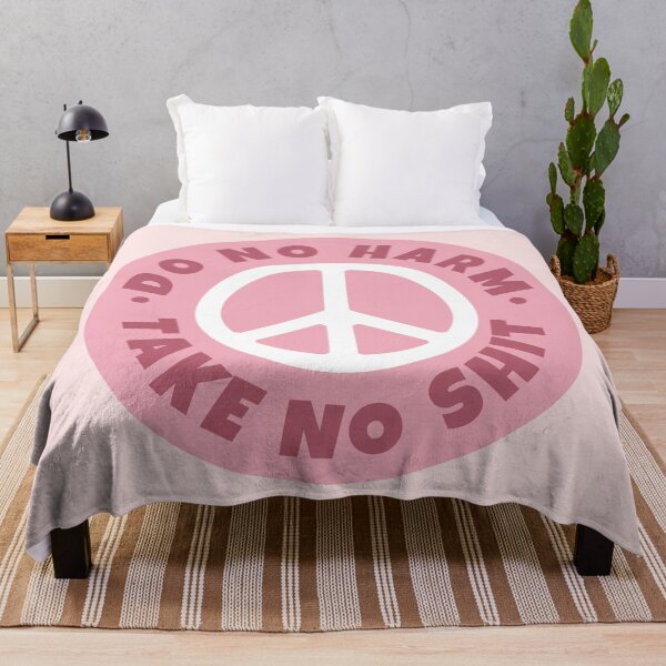 Item preview, Do no harm Take no shit designed and sold by PeachyLitchi.