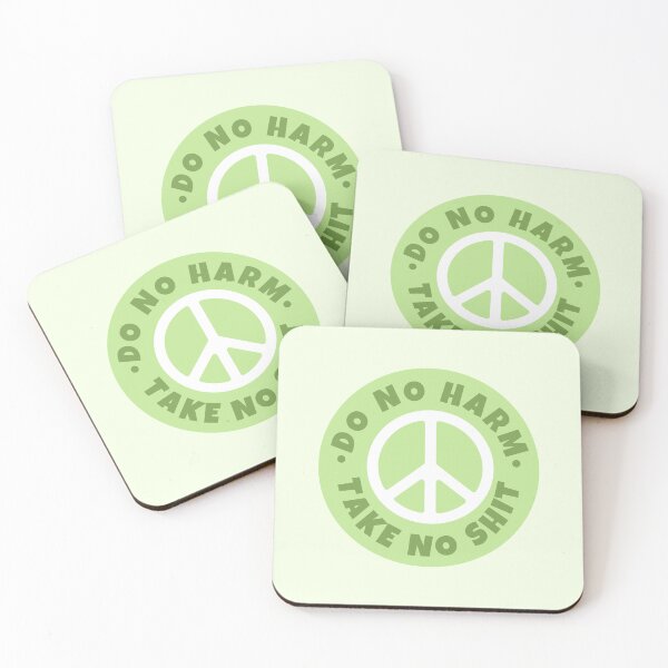 Item preview, Do no harm Take no shit designed and sold by PeachyLitchi.