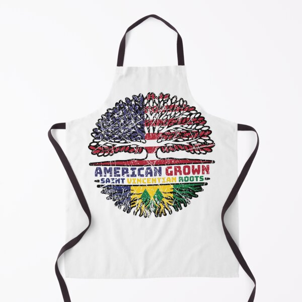 Item preview, Saint Vincent and the Grenadines Saint Vincentian American USA Tree Roots Flag designed and sold by FlagX.