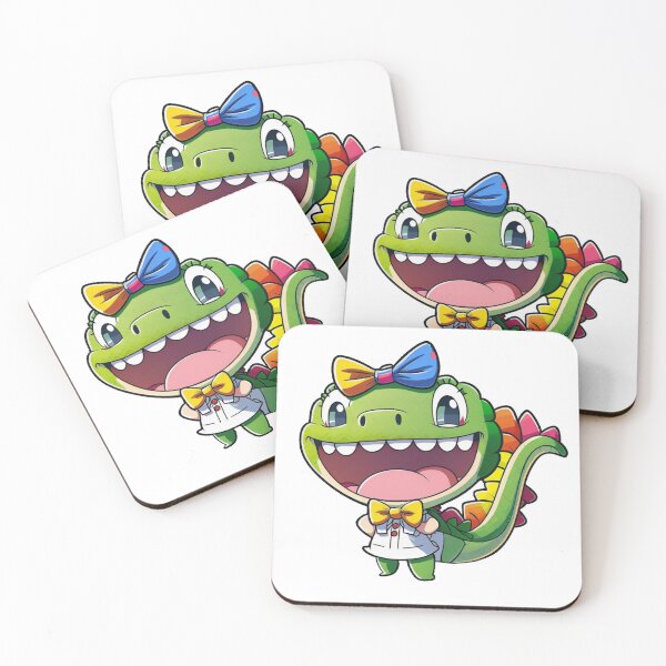 Item preview, Kawaii Baby Rainbow Crocodile designed and sold by KawaiiArtStyle.
