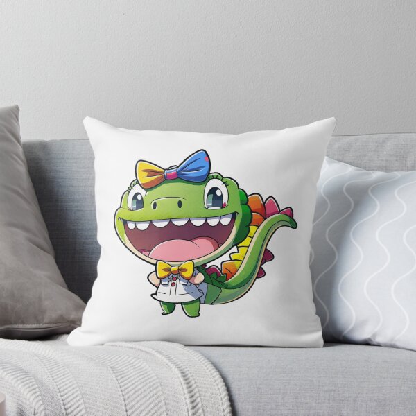 Item preview, Kawaii Baby Rainbow Crocodile designed and sold by KawaiiArtStyle.