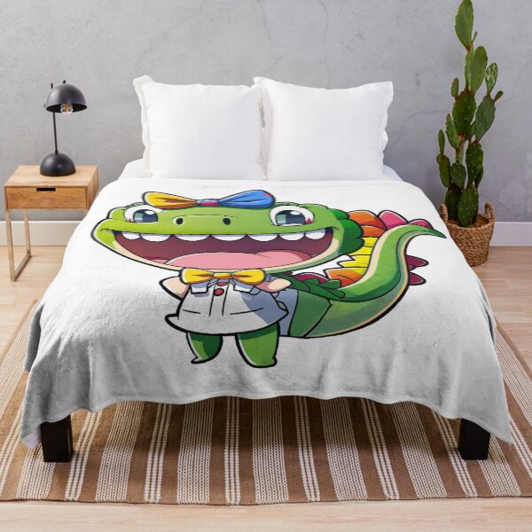 Item preview, Kawaii Baby Rainbow Crocodile designed and sold by KawaiiArtStyle.