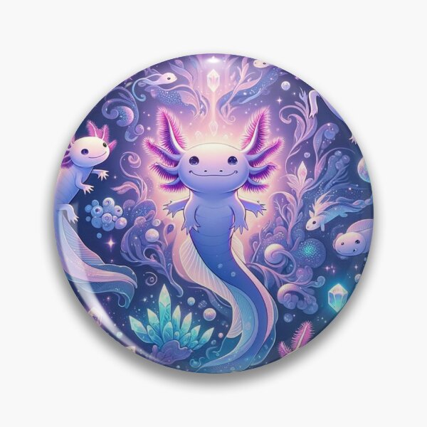 Item preview, Happy Axolotls designed and sold by Relaxura.