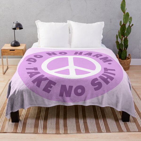 Item preview, Do no harm Take no shit designed and sold by PeachyLitchi.