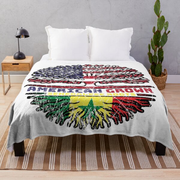 Item preview, Senegal Senegalese US American USA United States Tree Roots Flag designed and sold by FlagX.
