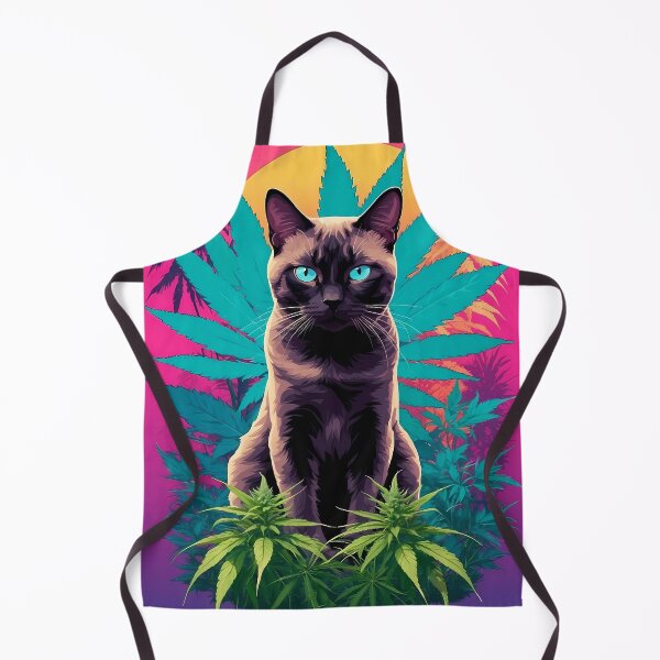 Item preview, neon cyberwave kitty kat designed and sold by wojysmokes.